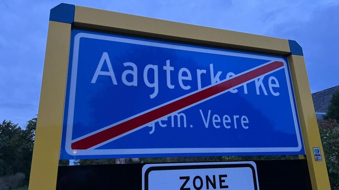 Foutje bedankt, Aagtekerke wordt Aagterkerke