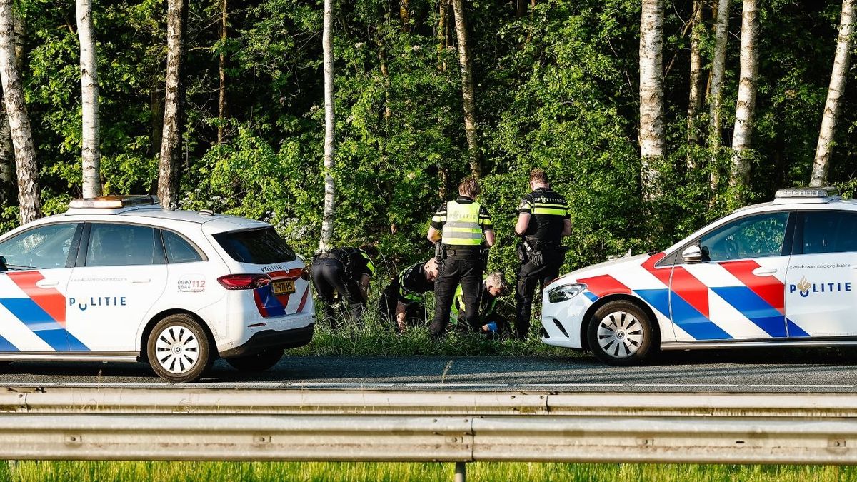 Bestuurder taxibus aangehouden na ongeluk langs A1 bij Hengelo