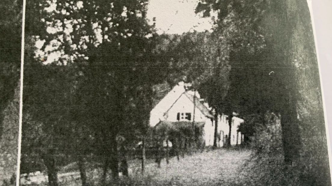 Een foto van het afgelegen Belgische huis van Frank uit het vertrouwelijke politiedossier
