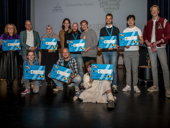 100.000 euro voor negen ideeën van jongeren uit Assen