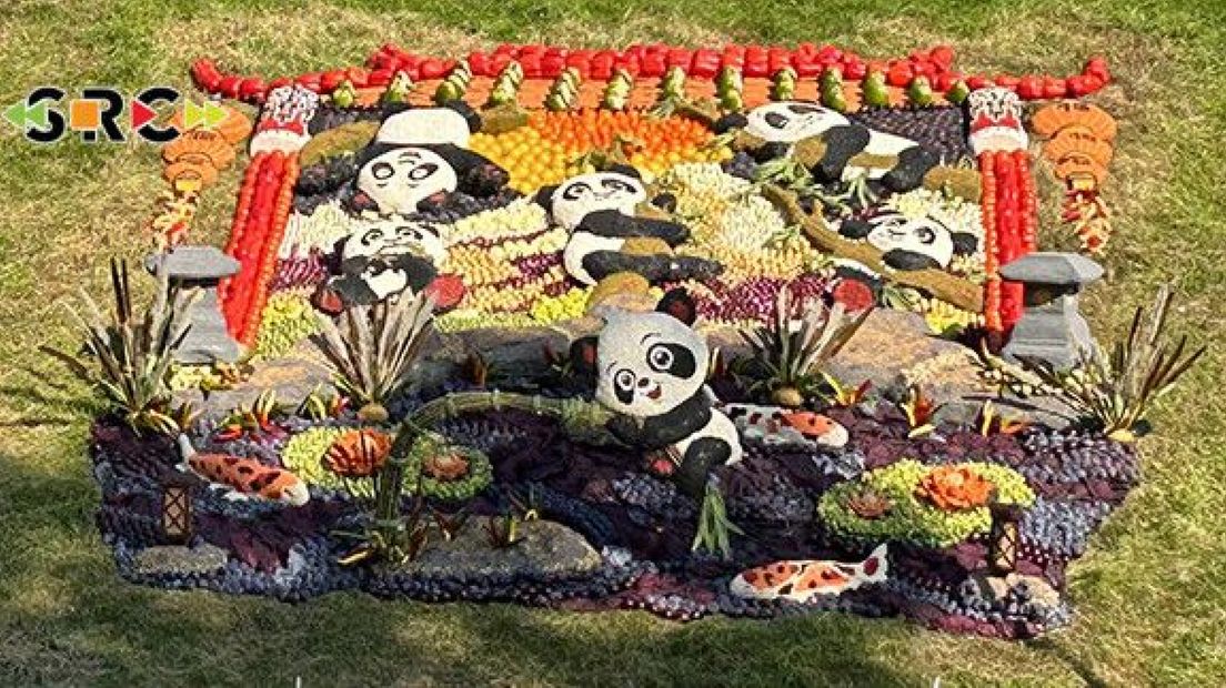 Fruitmozaiek ‘PandAmie' wint eerste prijs
