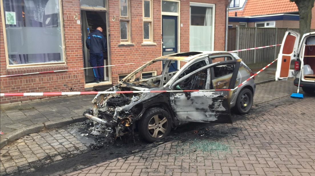Mogelijk brandstichting