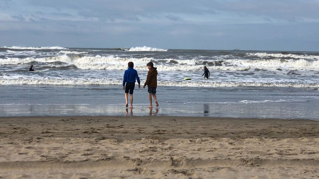 De zee bij Katwijk