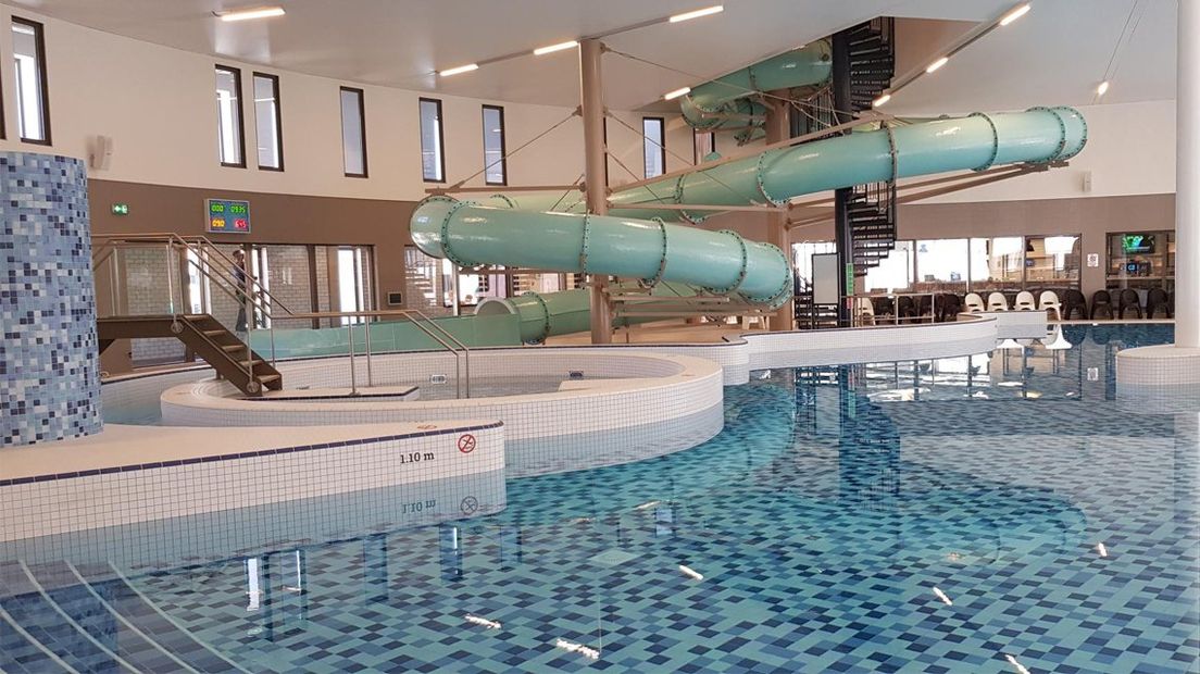 Het nieuwe zwembad Aquamar in Katwijk 