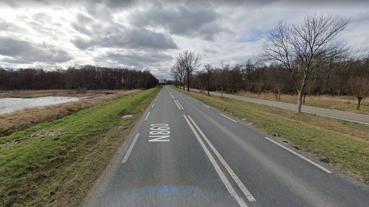 Drukke verkeersader tussen Haren en Waterhuizen gestremd