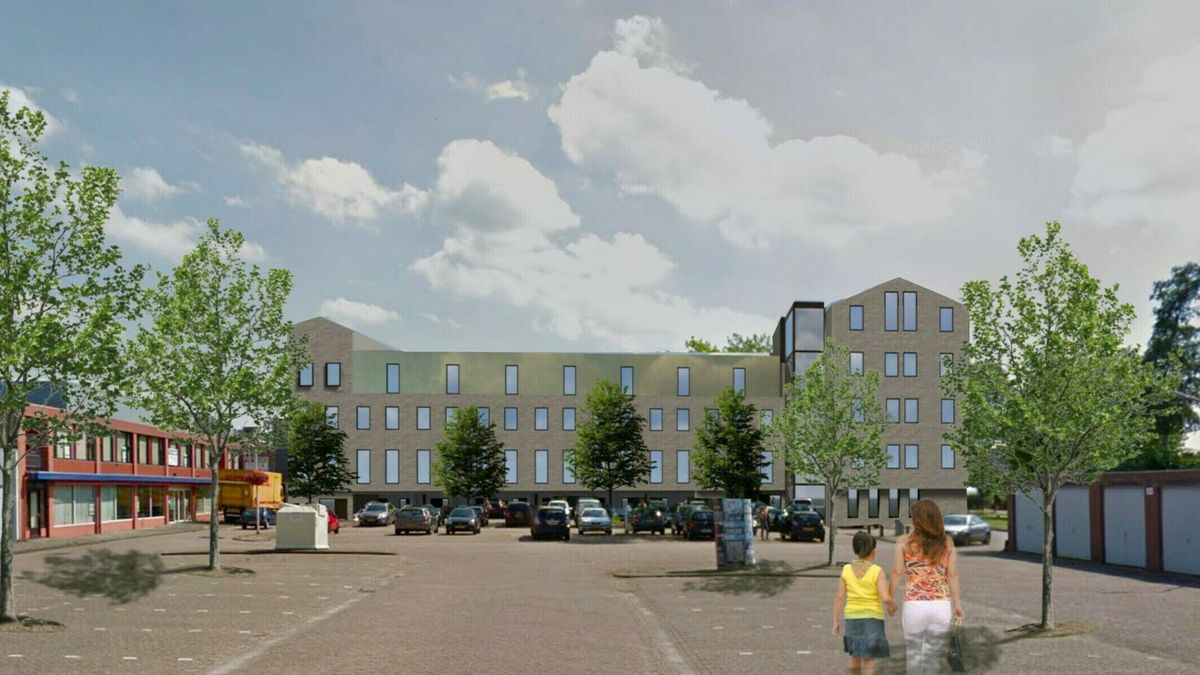 Gemeente wil bouwen op Nicolaas Beetsplein in Hoogeveen en eist voorkeursrecht op woningen op