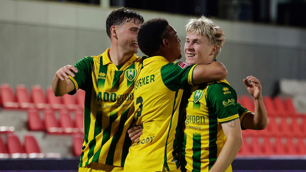 ADO Den Haag boekt eenvoudige zege op Jong PSV en verstevigt koppositie