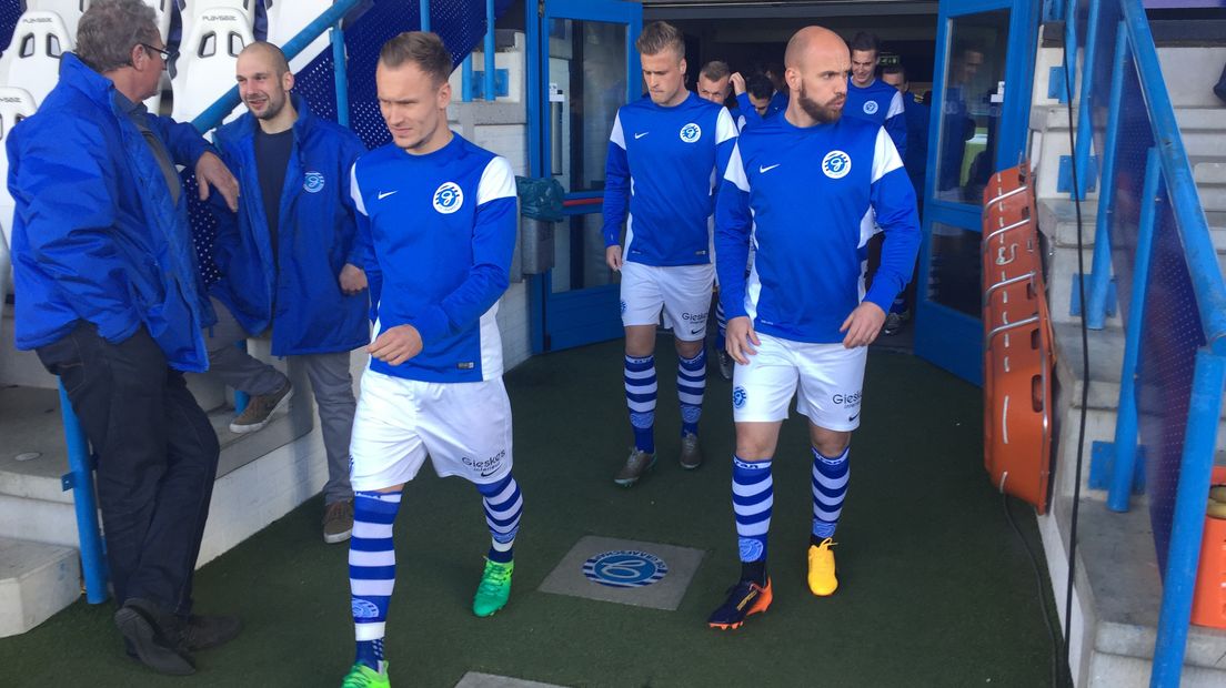 Marc Diemers (hier op archief) betreedt het veld als eerste