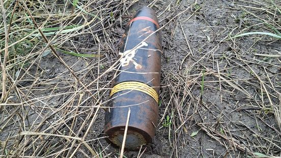Gevonden granaat is opgeruimd, maar waar die vandaan kwam blijft een raadsel Nieuws