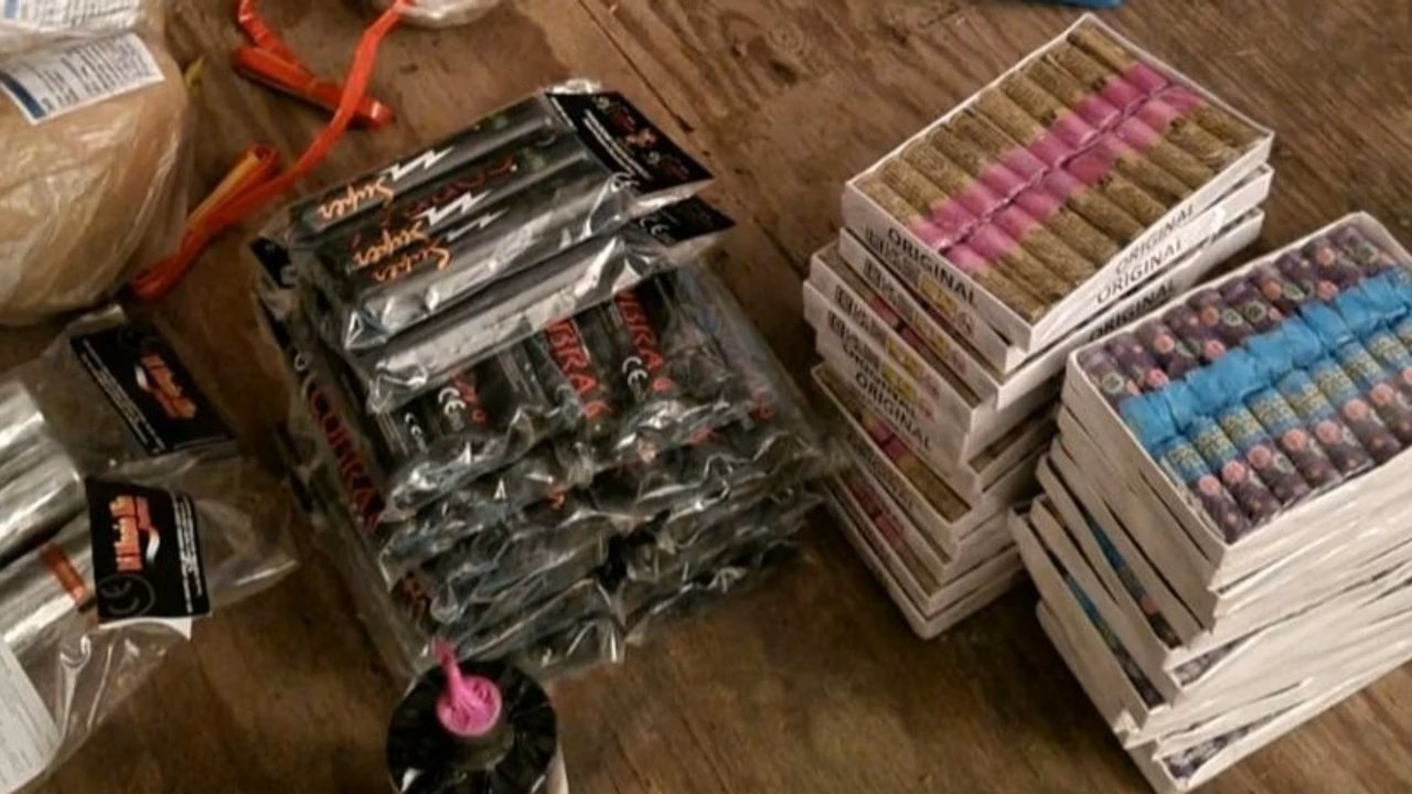 Illegaal vuurwerk in kelderbox