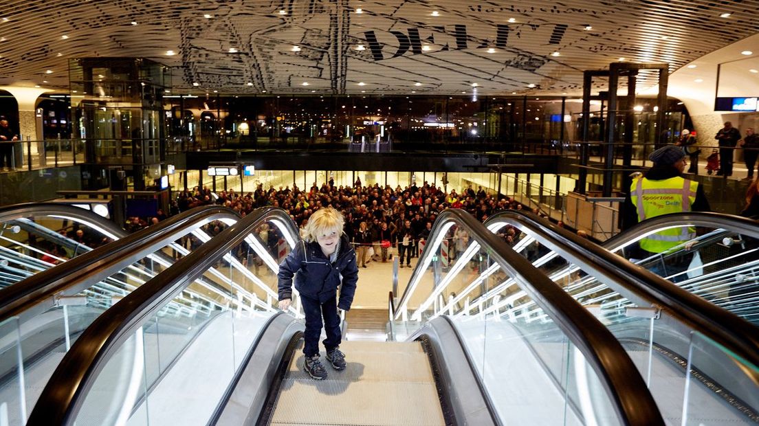 Vanaf station Delft vertrekken in de toekomst meer treinen.