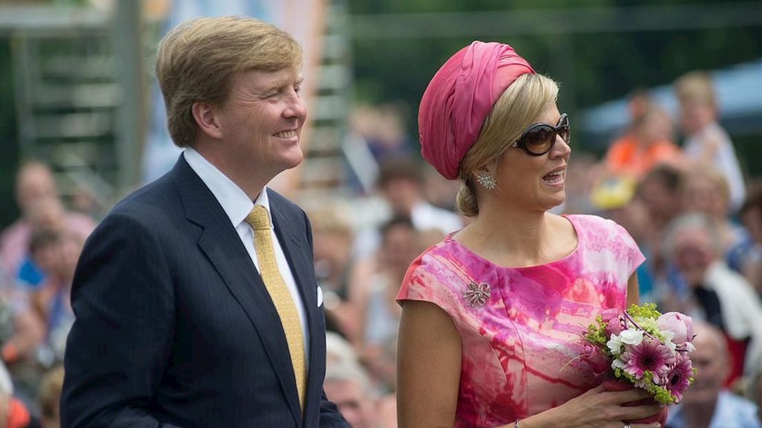Koning Willem-Alexander en koningin Màxima
