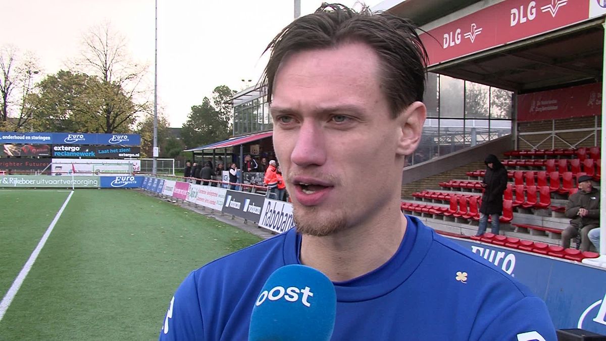 Jorick Maats na pijnlijke nederlaag HHC: 'Het ergste is nog dat het zwaar terecht was ook'