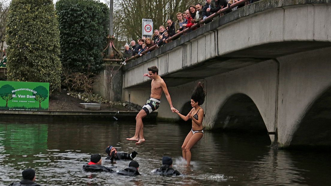 Nieuwjaarsduik Woerden