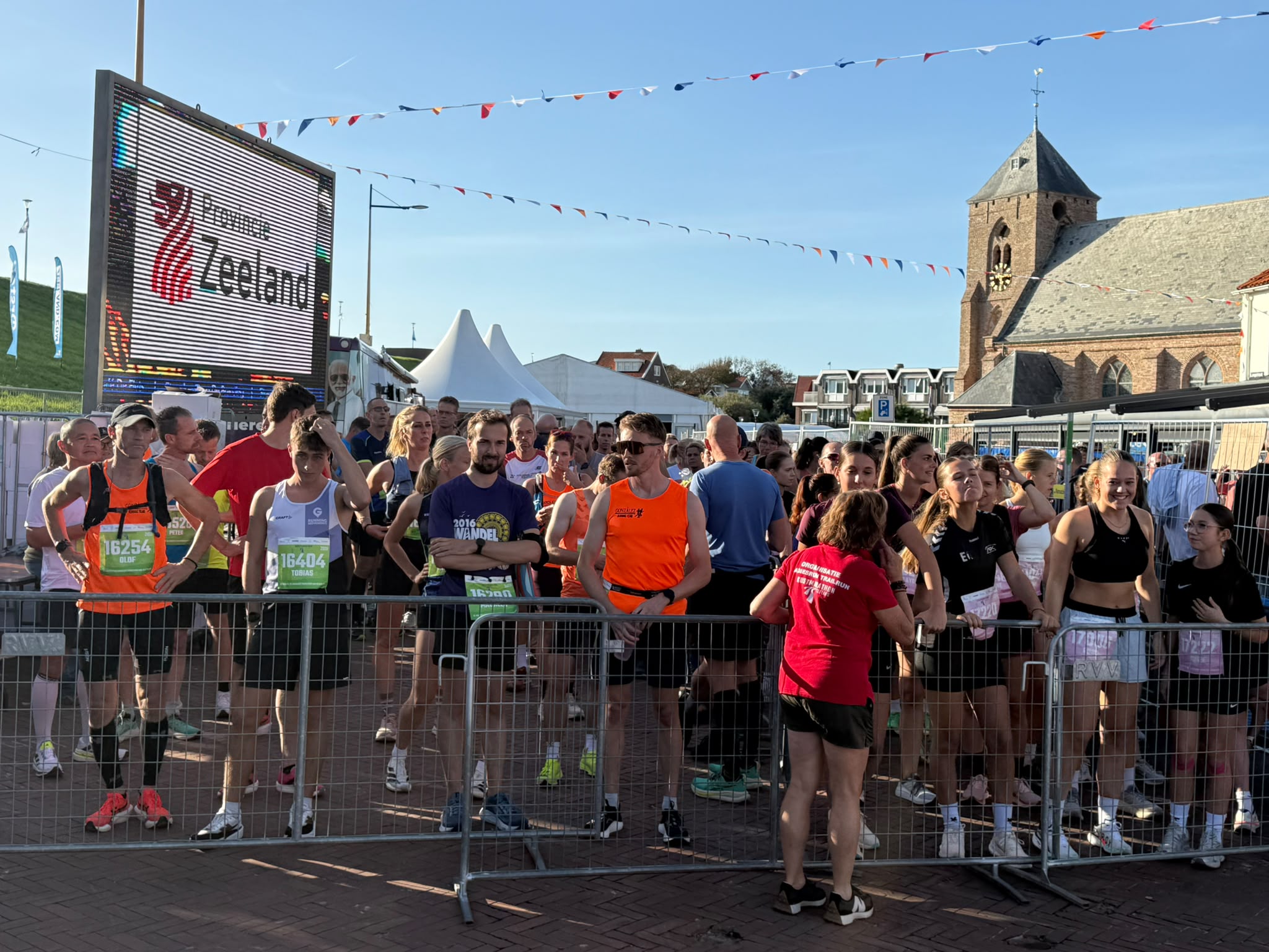 Eerste deelnemers staan klaar