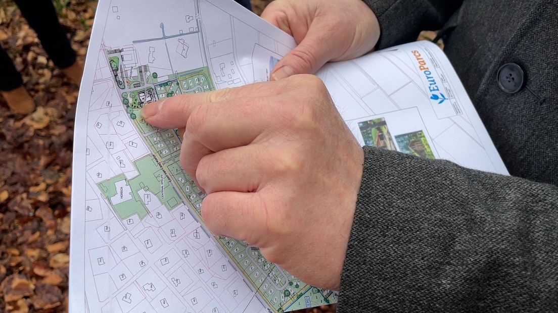 Straks hebben de bewoners hier geen plekje meer op het park