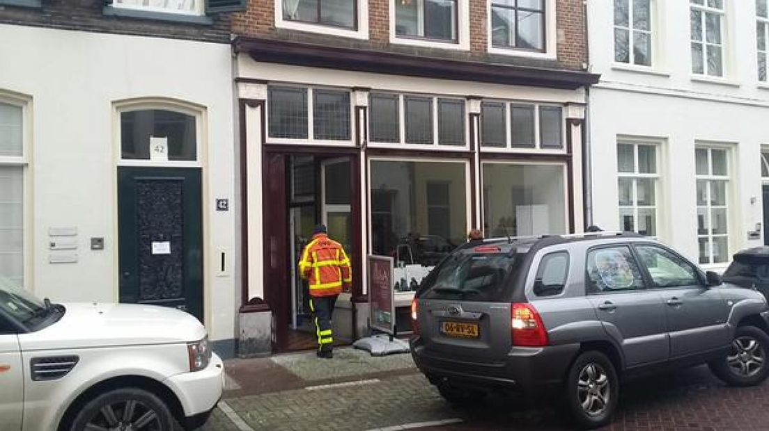 Kleine brand in winkel Zutphen