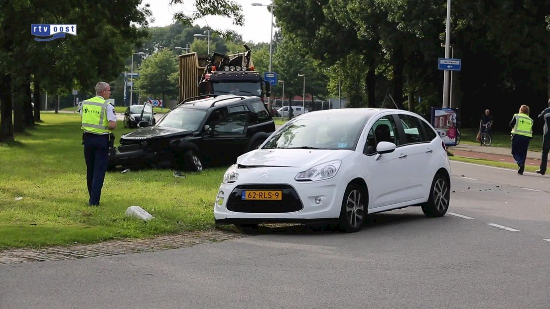 Drie gewonden bij ongeluk in Kampen