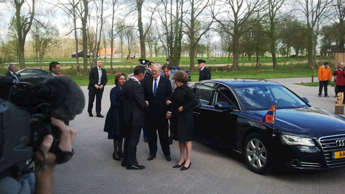 Koninklijke opening infocentrum Den Nul