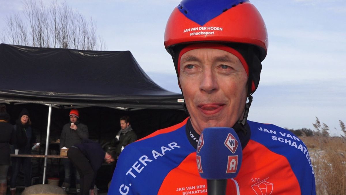 Schaatsen met koek en zopie in Aarlanderveen