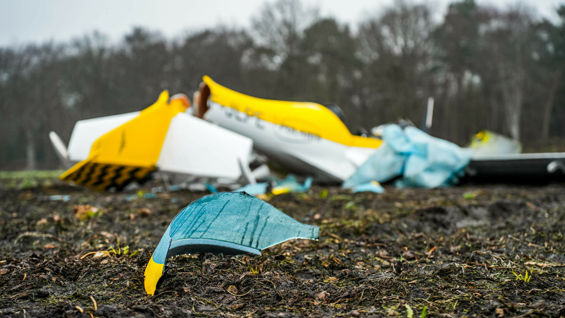 Onderzoek vliegtuigcrash Nieuwlande afgerond, toestel crashte met neus naar grond