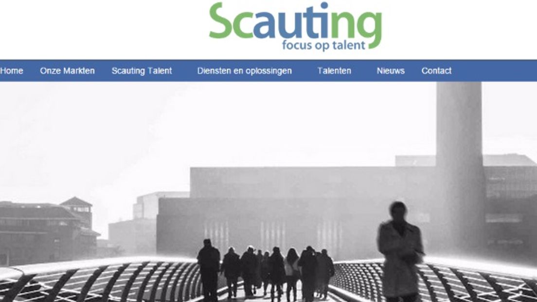 De website van Scauting Talent in Hoogeveen