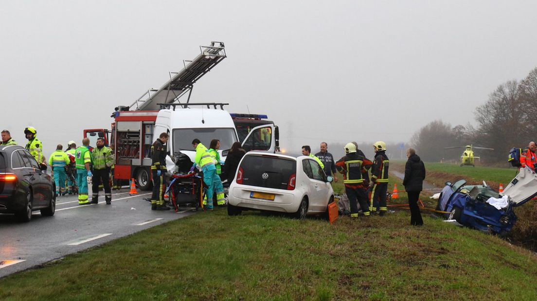 Dodelijk ongeval op de N210