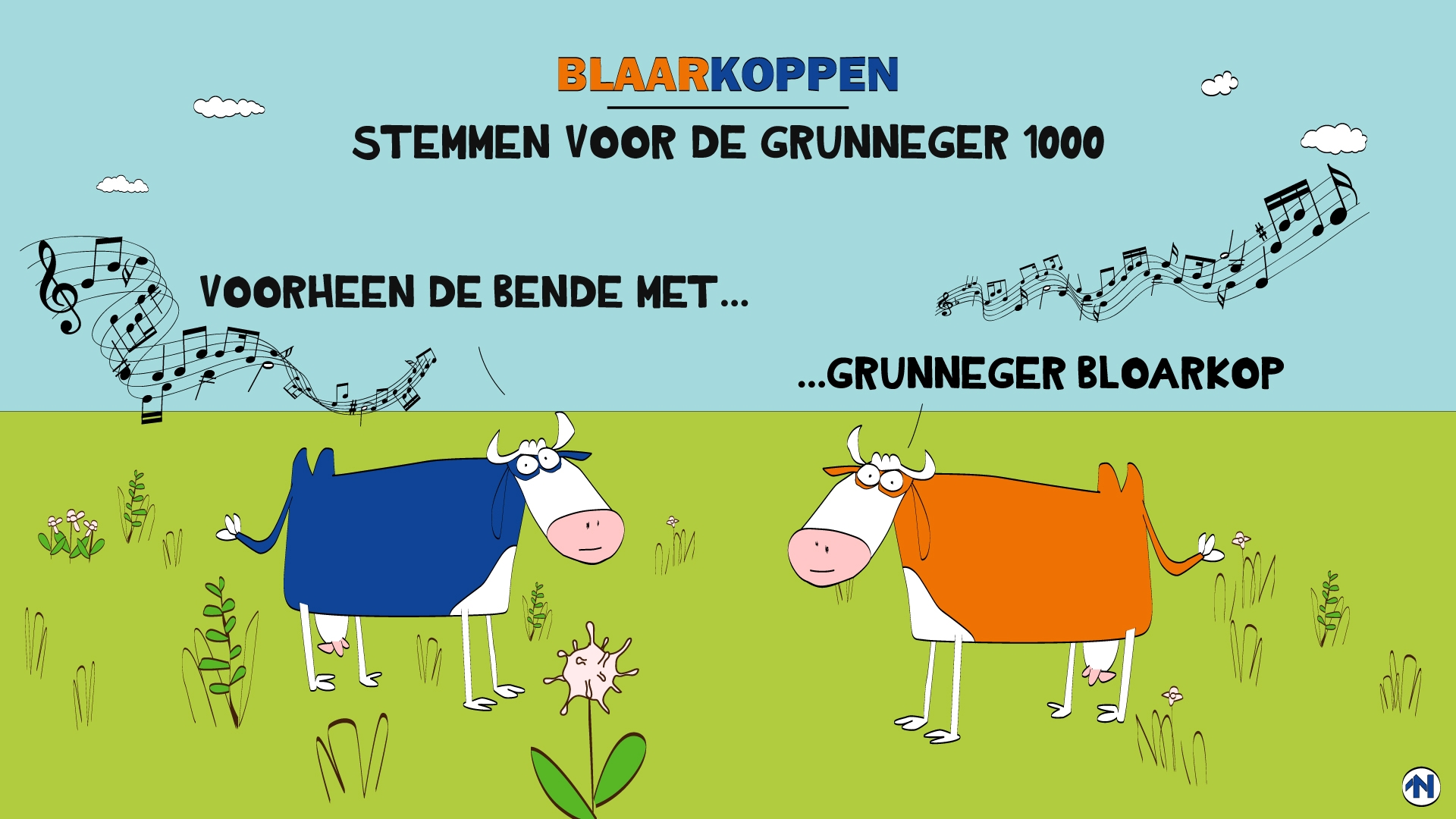 Blaarkoppen Stemmen Voor Grunneger 1000 - RTV Noord