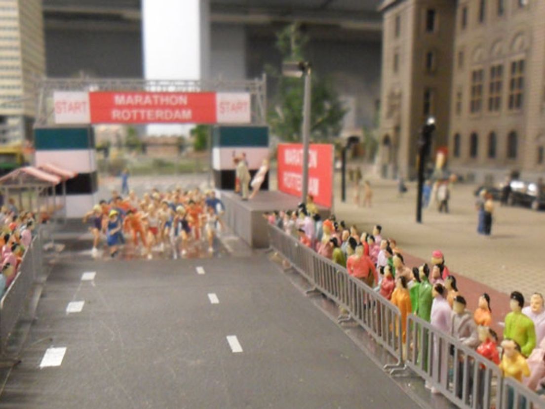 De marathon in Miniworld