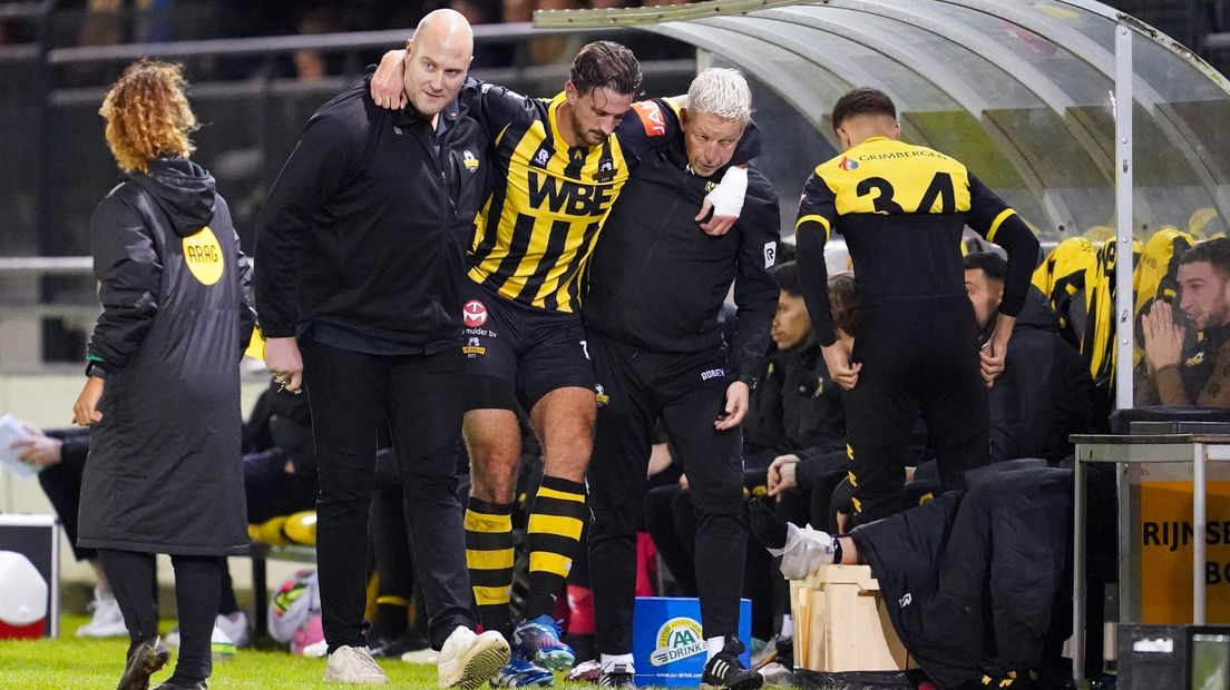 Robin van der Meer is voor de rest van het seizoen uitgeschakeld