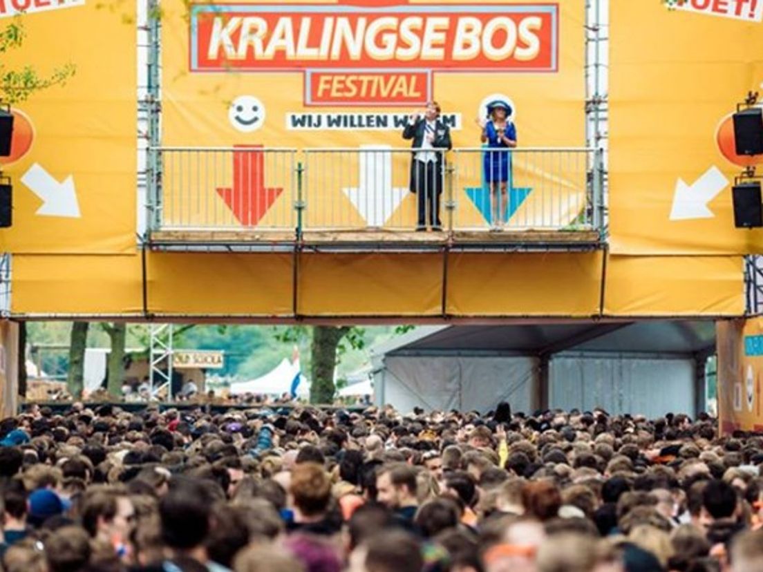 Het Kralingse Bos Festival in 2018.