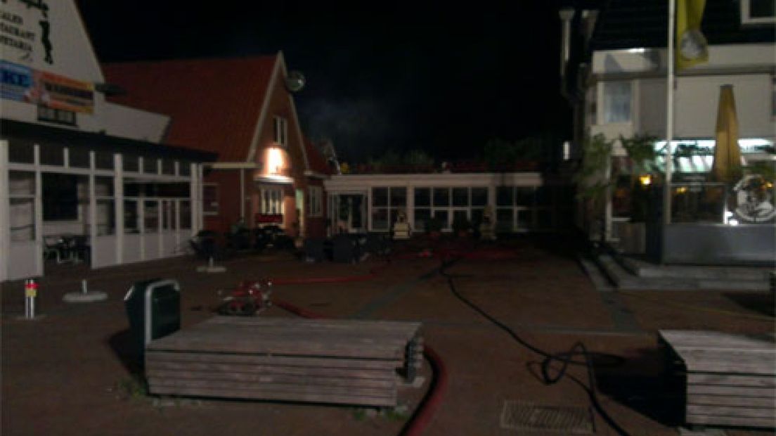 De brand maandagnacht in wokrestaurant Asian Garden aan de Graafseweg in Wijchen heeft veel schade aangericht.
