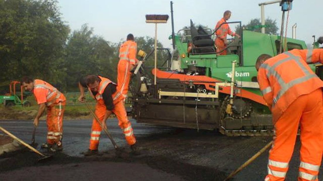 N35 bij Nijverdal afgesloten voor werkzaamheden