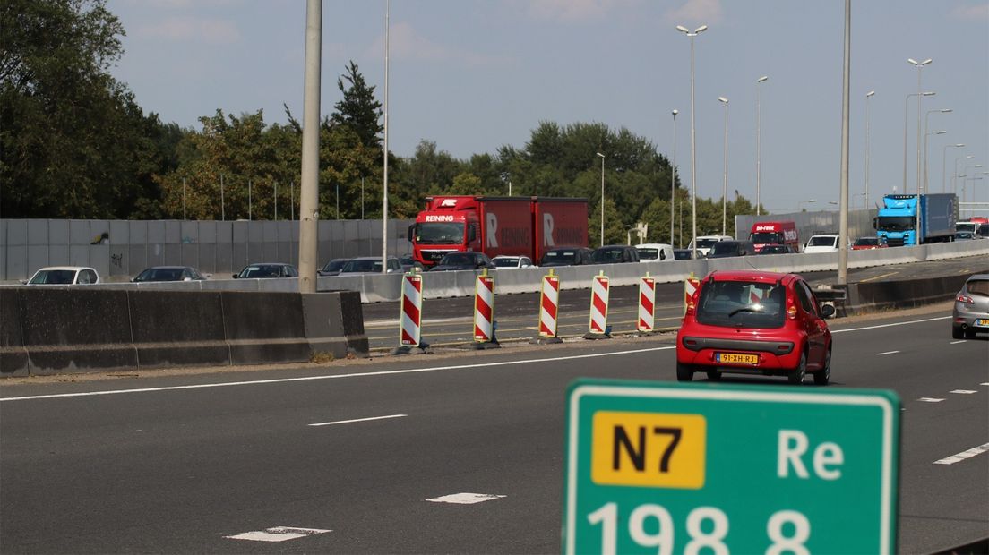File op de Ring Zuid