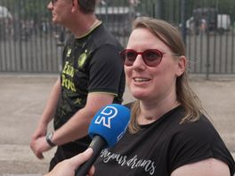 Op voetbalschoenen naar het Feyenoord Festival