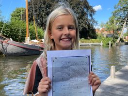 Meike (9) krijgt antwoord uit paleis: Blokzijl krijgt ook niet tijdelijk de stadsrechten terug