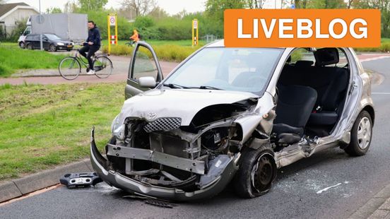 Gewonden en aanhouding na ongeval • code geel in Gelderland. Gewonden en aanhouding na ongeval • code geel in Gelderland.