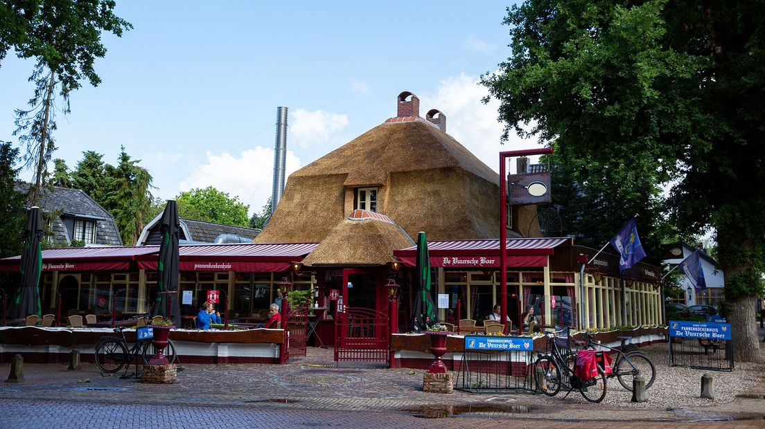 Het terras in Lage Vuursche