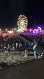 Confettikanon ontploft