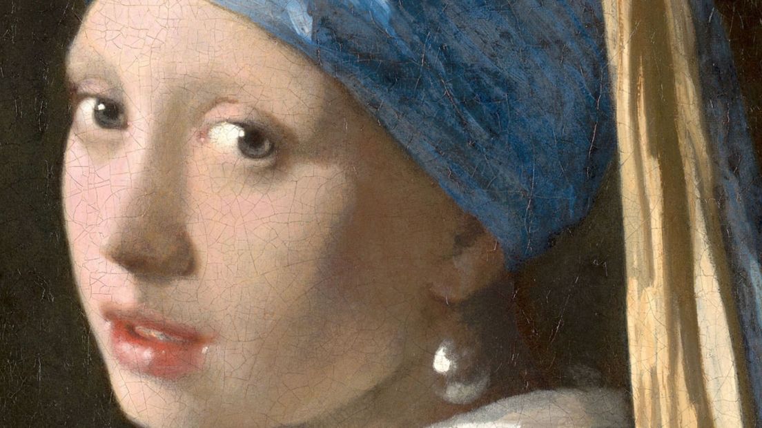 In het gigapixel-museum zijn de schilderijen van Vermeer tot in de diepste details te bekijken