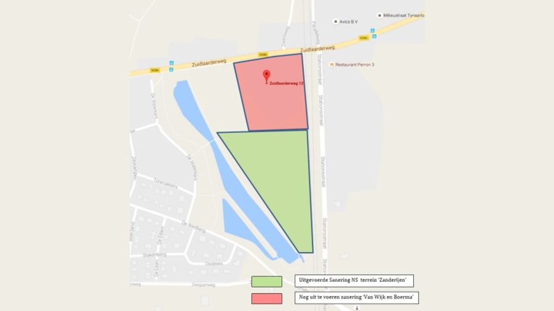 Overzicht van de werkzaamheden (Rechten: gemeente Tynaarlo)