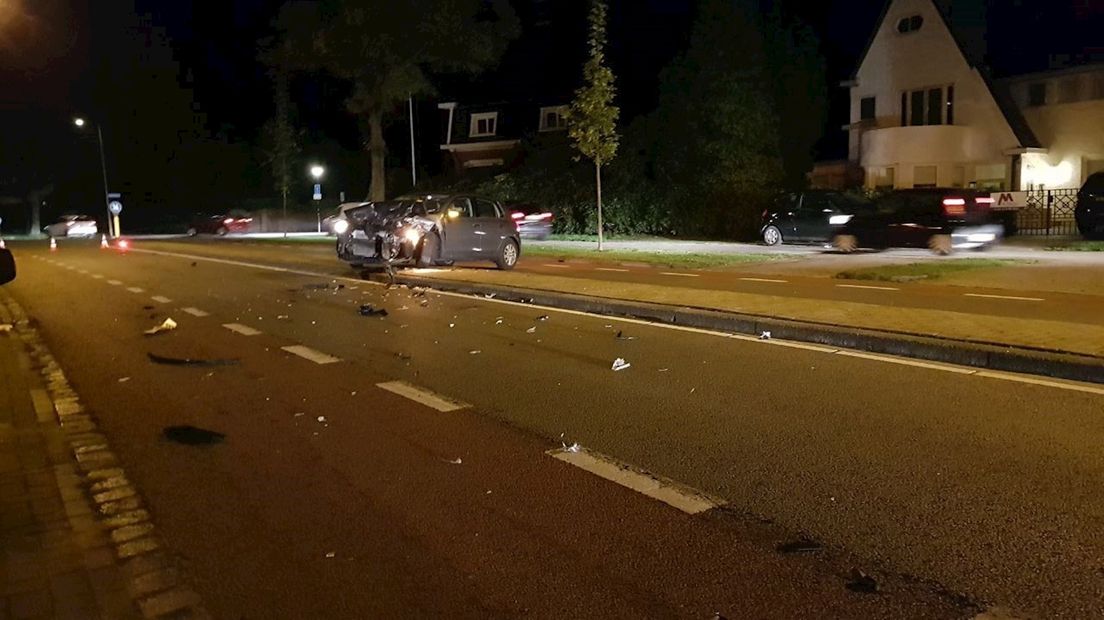 Gewonde bij auto-ongeluk in Enschede