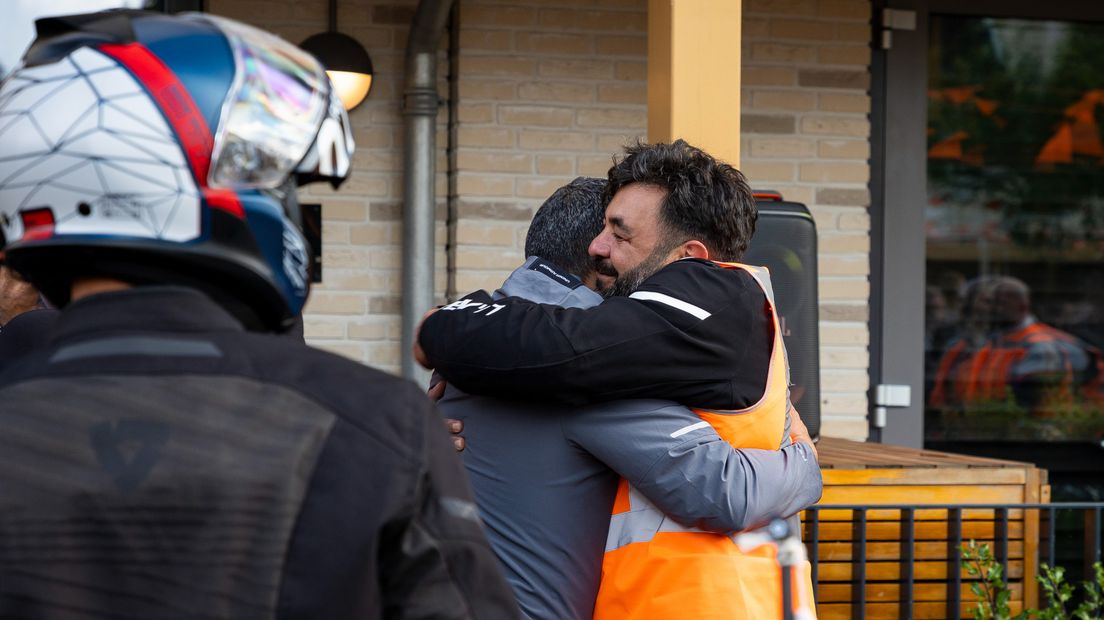 Emoties bij deelnemers aan de ride-out en familieleden van Miraç
