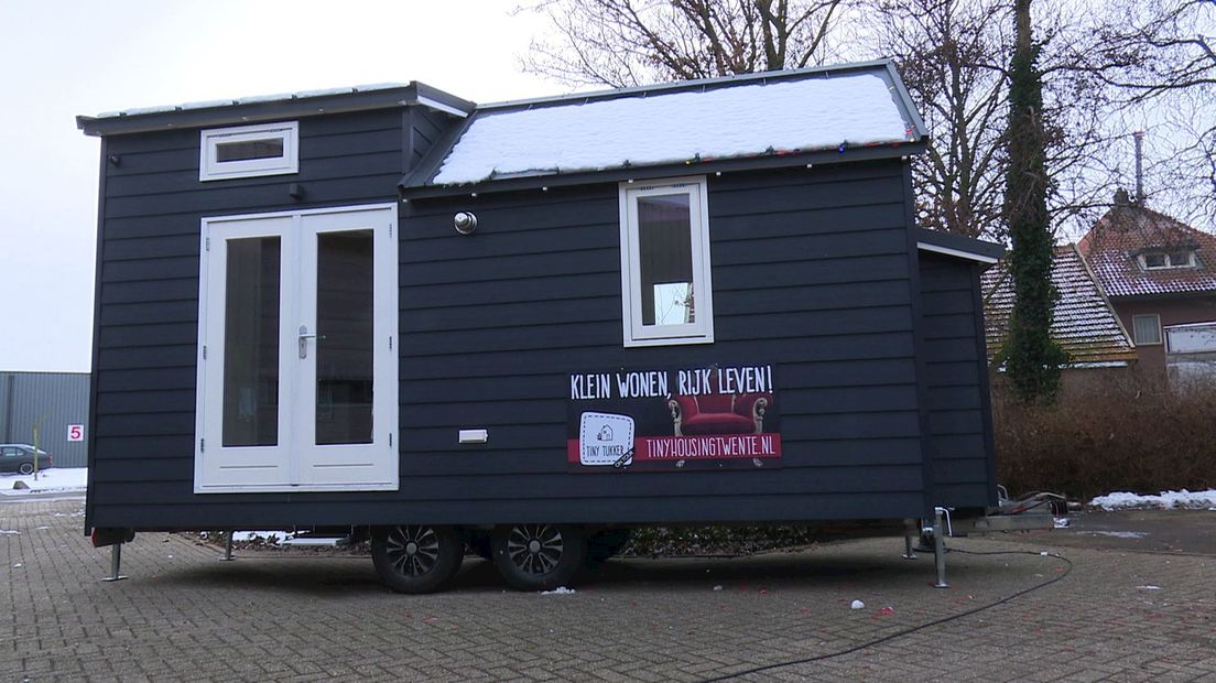 De Tiny Tukker wordt gebruikt om tiny houses te promoten