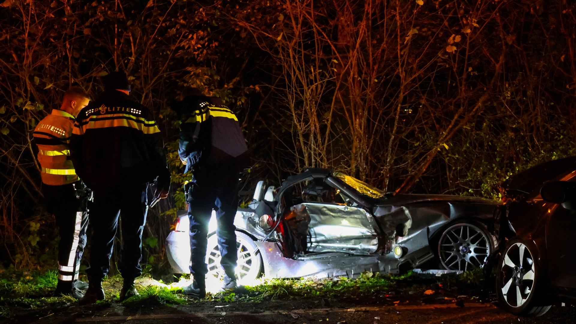 Meerdere gewonden bij frontale botsing.