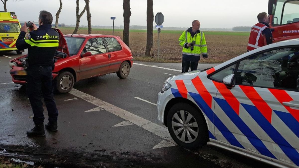Gewonde bij ongeluk in Stuifzand