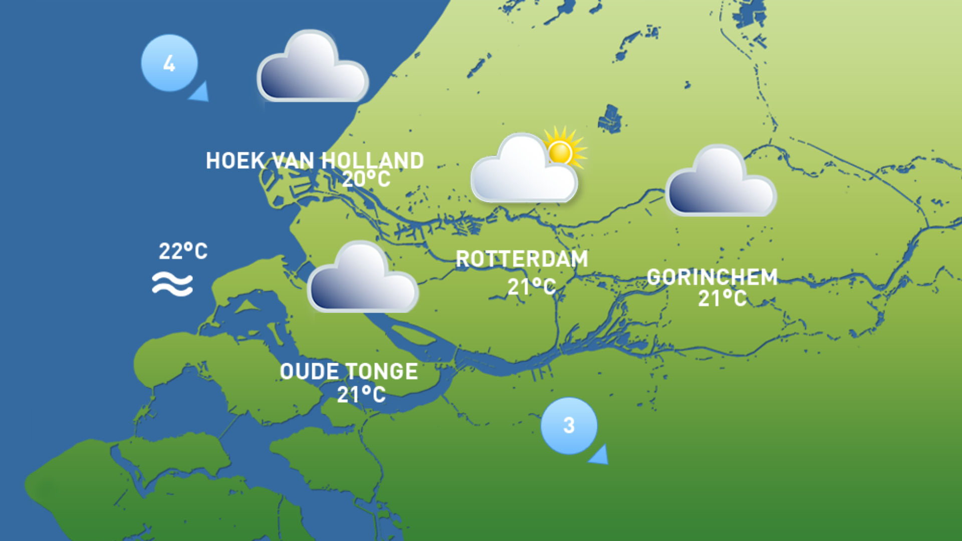 Het weer van 18 juli 2026