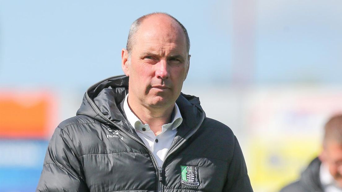 Scheveningen-coach John Blok 