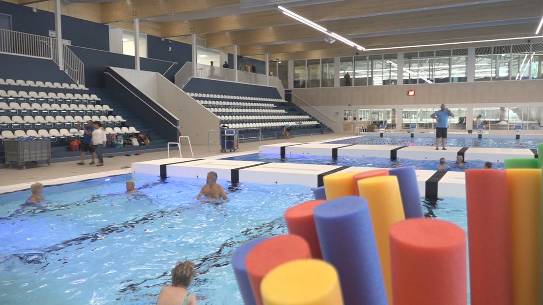 Het nieuwe zwembad De Vliet