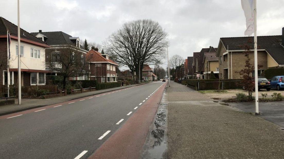 De Groenloseweg in Winterswijk.